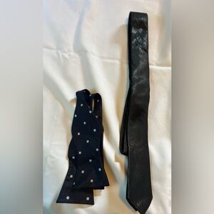 Van Heusen tie and bow tie